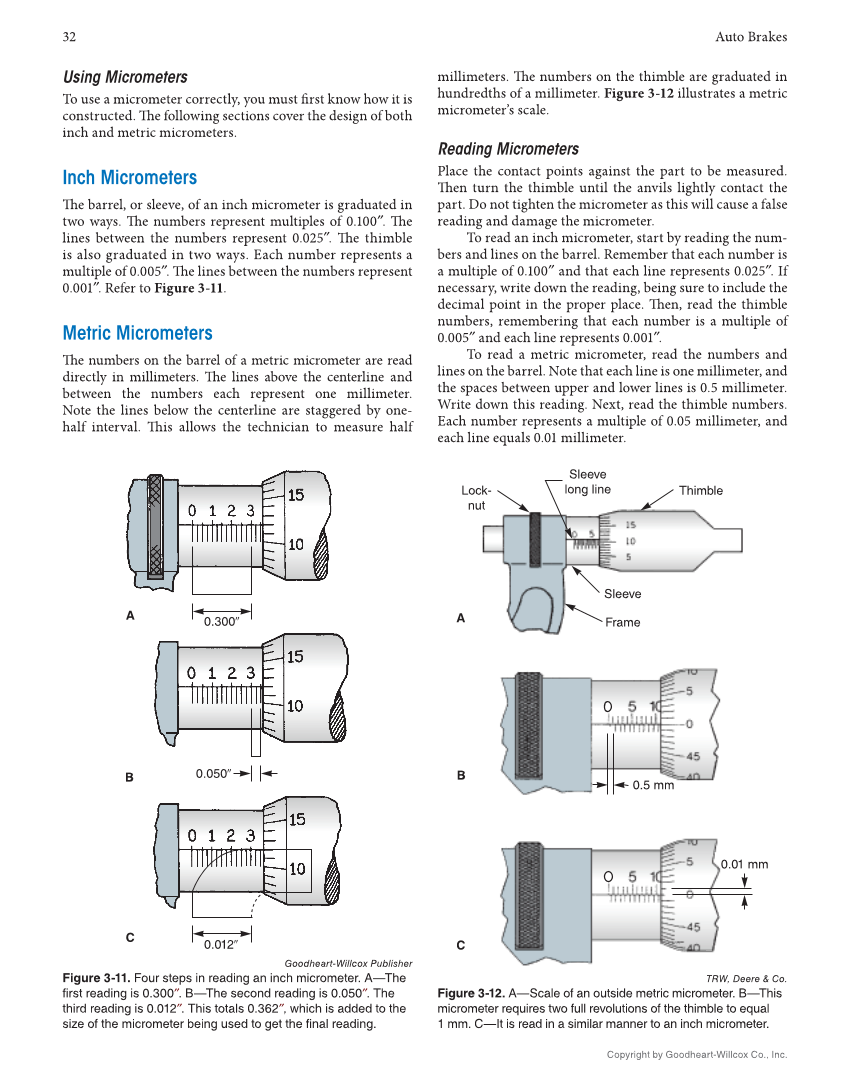 Auto Brakes, 5th Edition, Online Textbook page 32