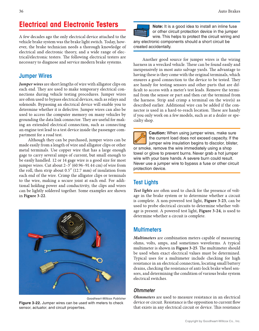 Auto Brakes, 5th Edition, Online Textbook page 36
