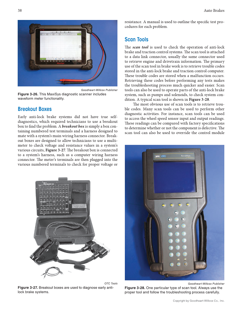 Auto Brakes, 5th Edition, Online Textbook page 38
