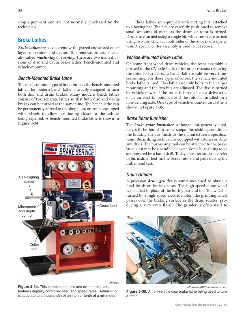 Auto Brakes, 5th Edition, Online Textbook page 42