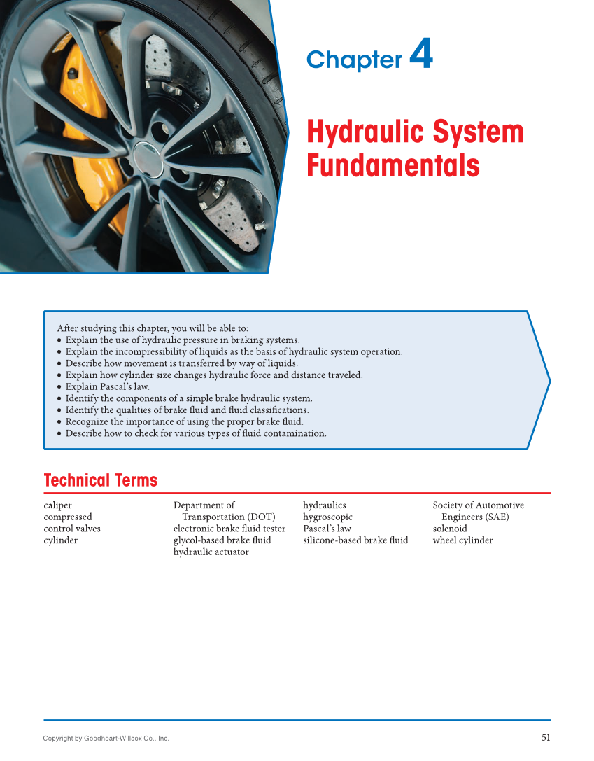 Auto Brakes, 5th Edition, Online Textbook page 51