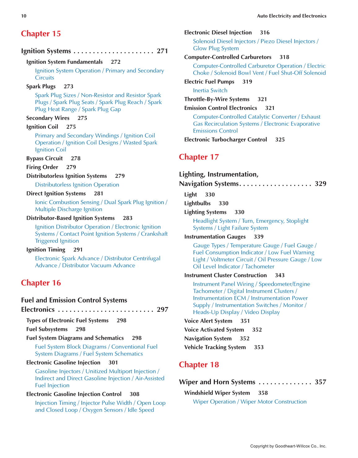 Auto Electricity and Electronics, 6th Edition page 10