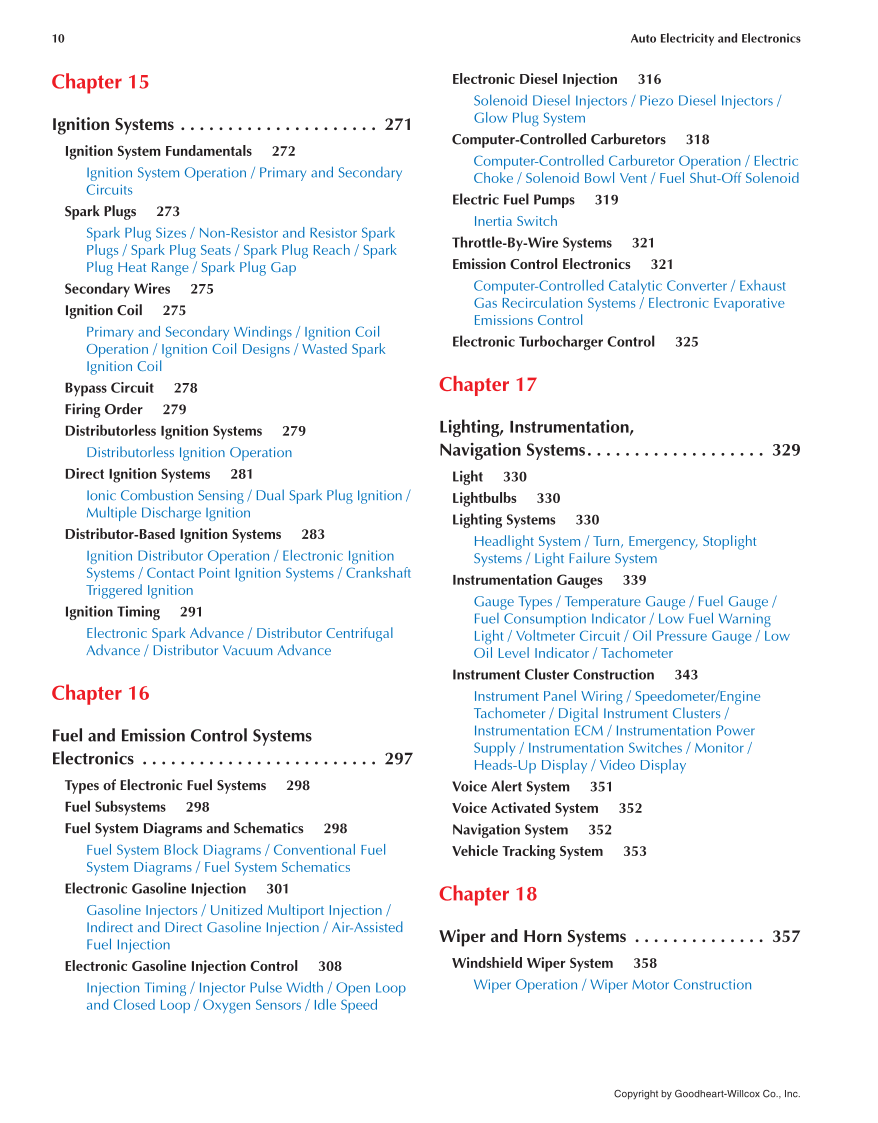Auto Electricity and Electronics, 6th Edition page 10