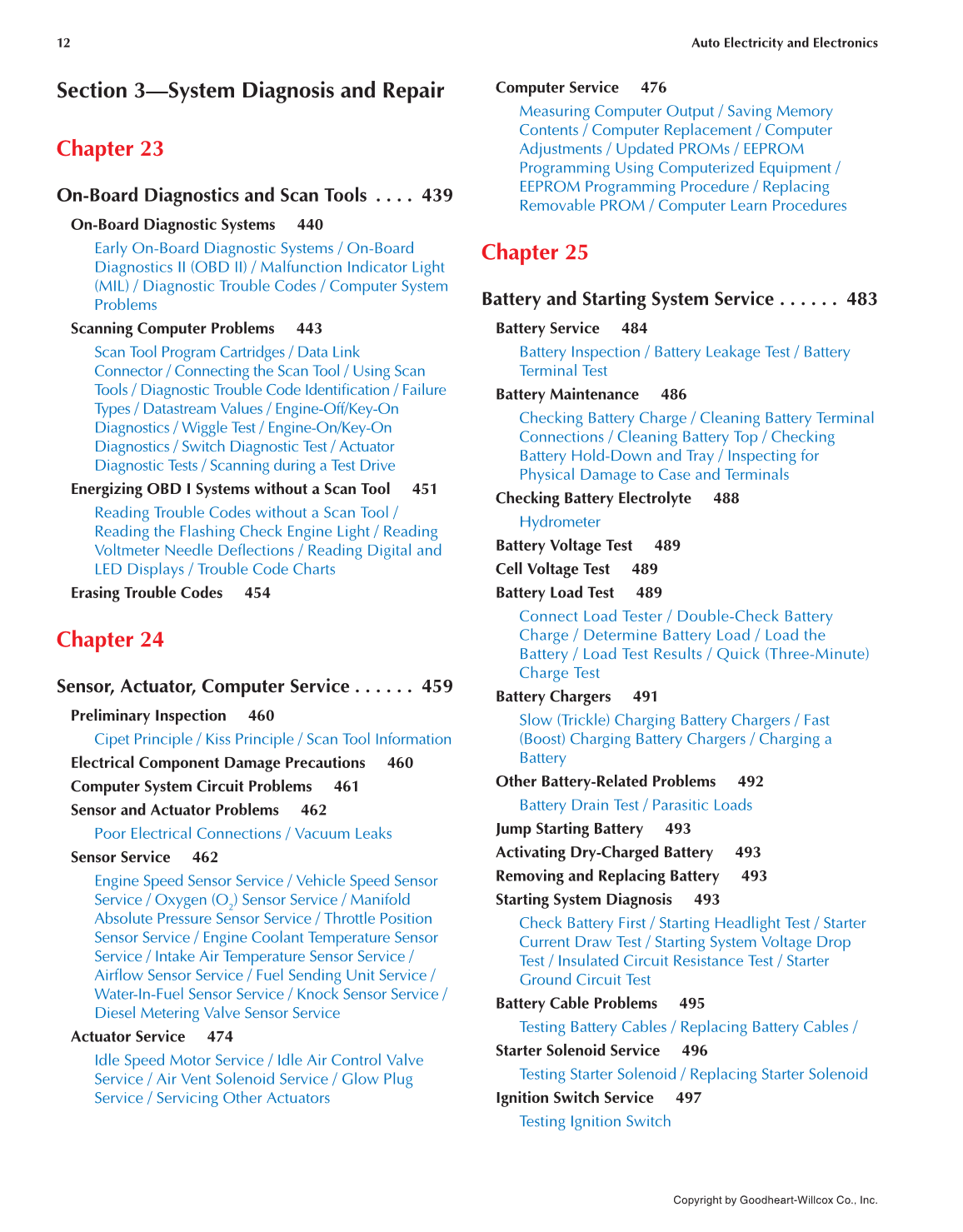 Auto Electricity and Electronics, 6th Edition page 12