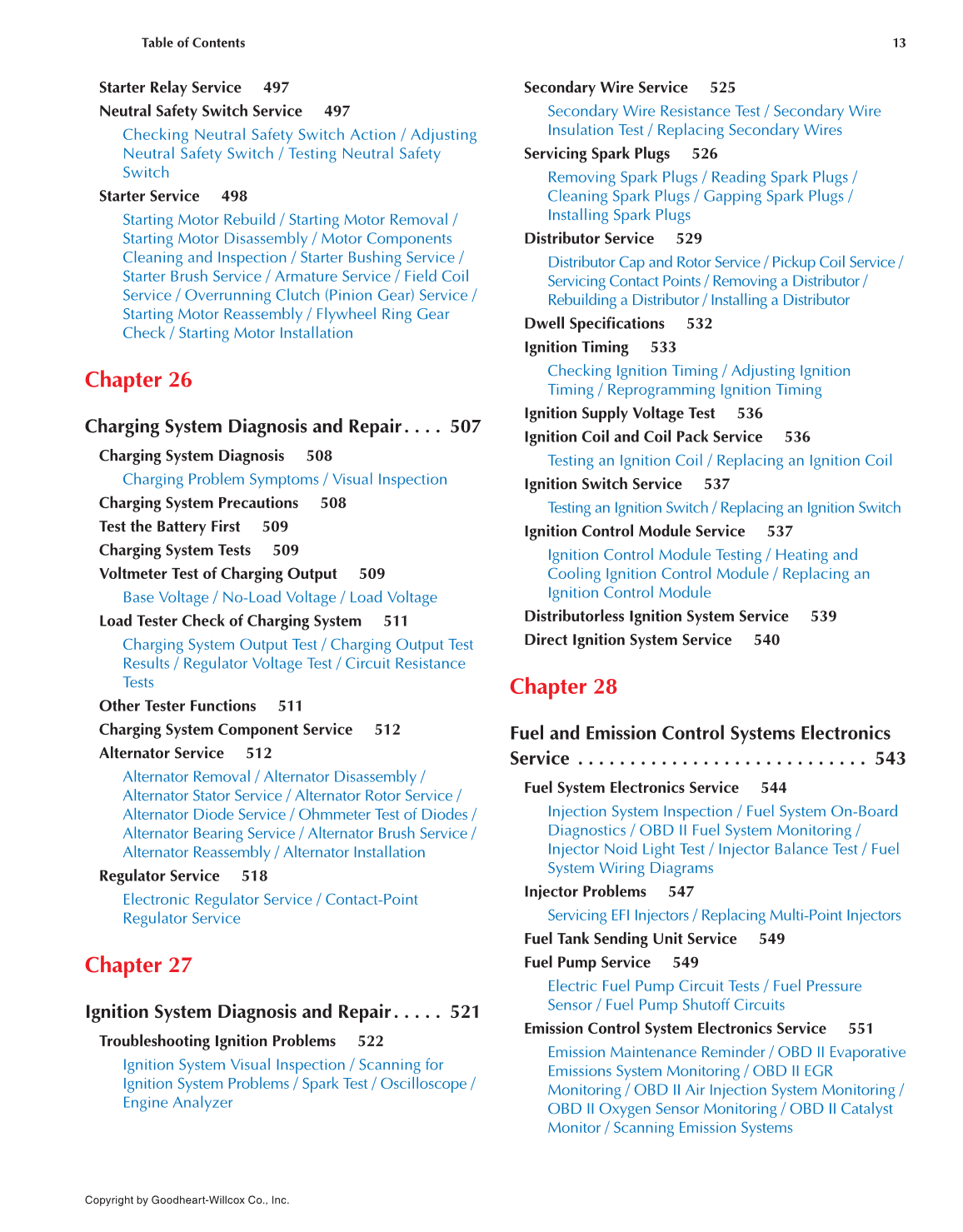 Auto Electricity and Electronics, 6th Edition page 13