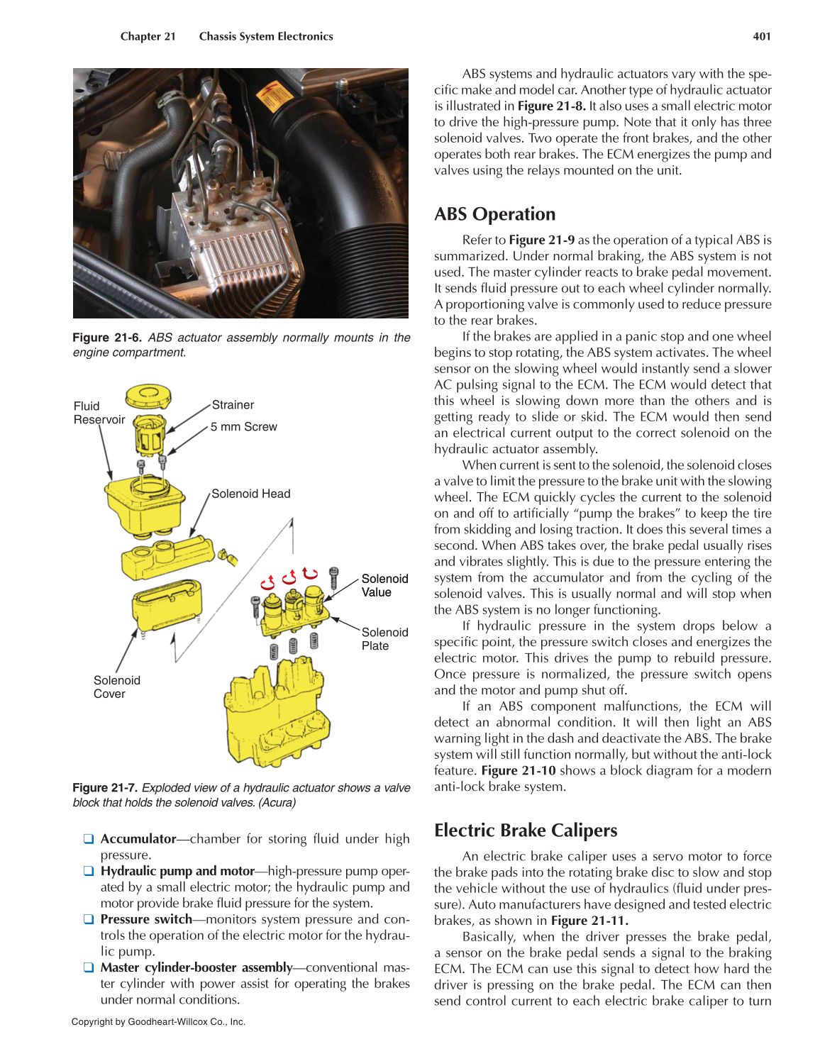 Auto Electricity and Electronics, 6th Edition page 401