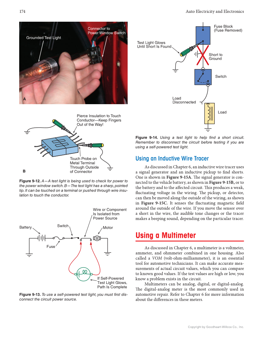 Auto Electricity and Electronics, 7th Edition, Online Textbook page 174