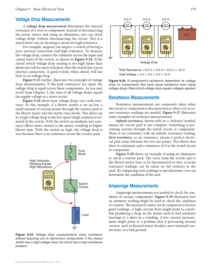 Auto Electricity and Electronics, 7th Edition, Online Textbook page 179