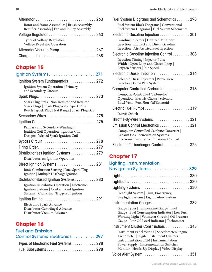 Auto Electricity and Electronics, 7th Edition, Online Textbook page 10