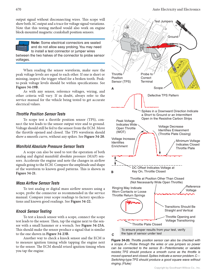 Auto Electricity and Electronics, 7th Edition, Online Textbook page 670