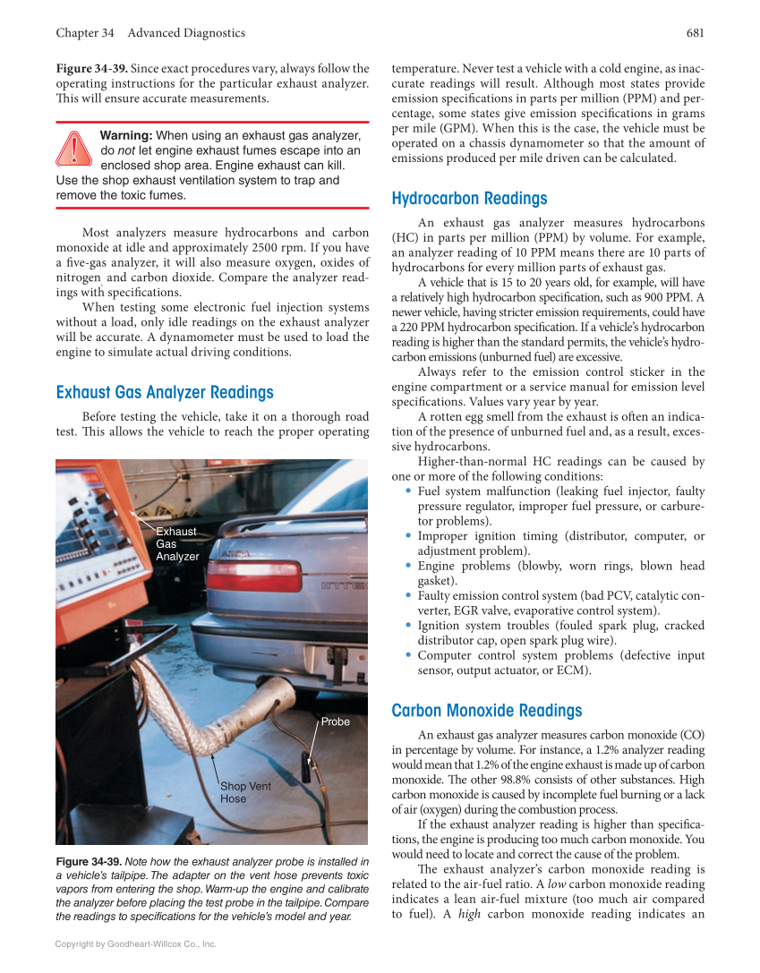 Auto Electricity and Electronics, 7th Edition, Online Textbook page 681