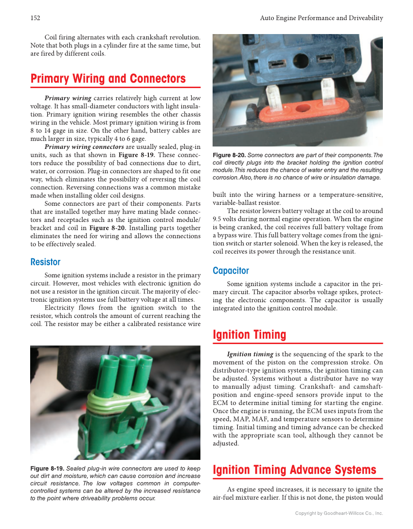 Auto Engine Performance and Driveability, 5th Edition, Online Textbook page 152