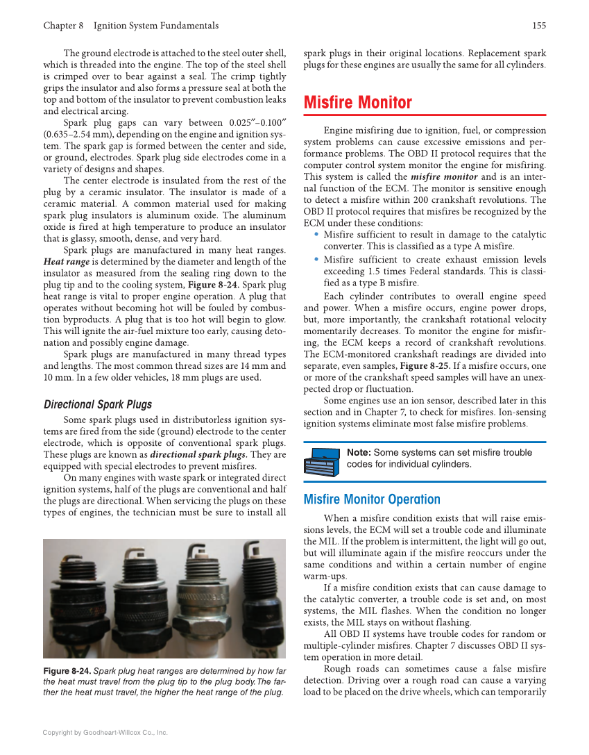 Auto Engine Performance and Driveability, 5th Edition, Online Textbook page 155