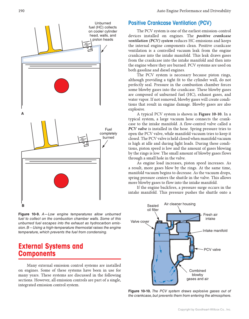Auto Engine Performance and Driveability, 5th Edition, Online Textbook page 190