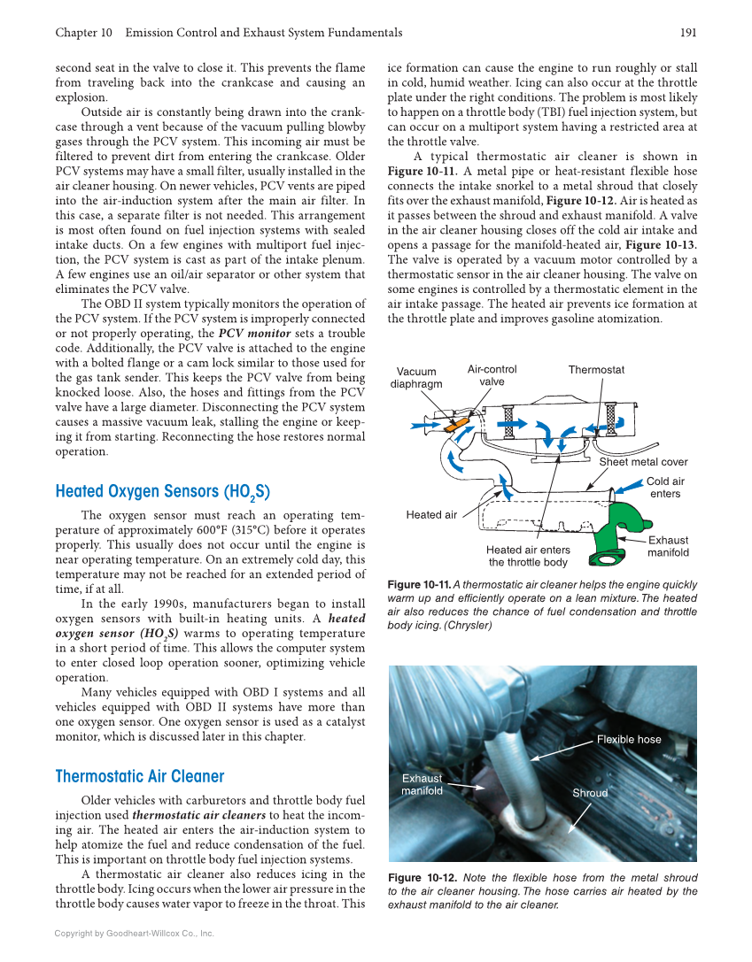 Auto Engine Performance and Driveability, 5th Edition, Online Textbook page 191