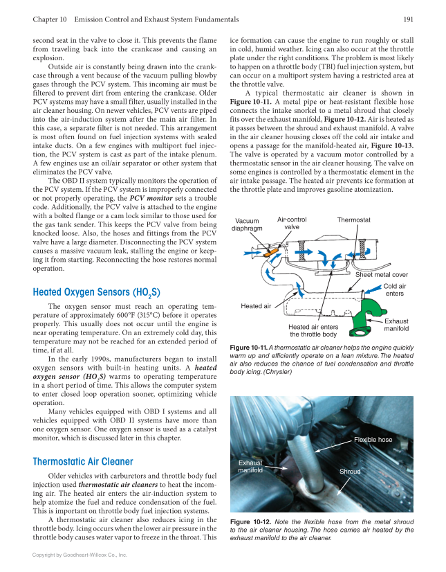 Auto Engine Performance and Driveability, 5th Edition, Online Textbook page 191