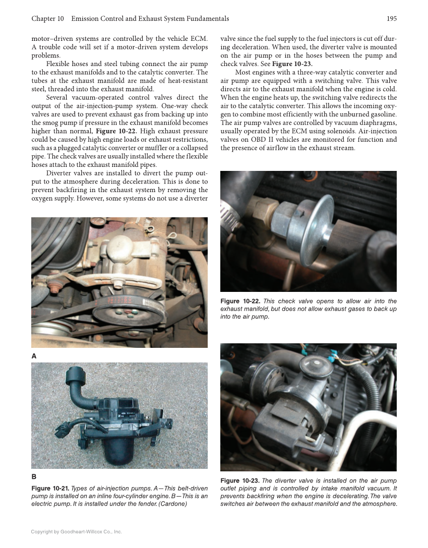 Auto Engine Performance and Driveability, 5th Edition, Online Textbook page 195