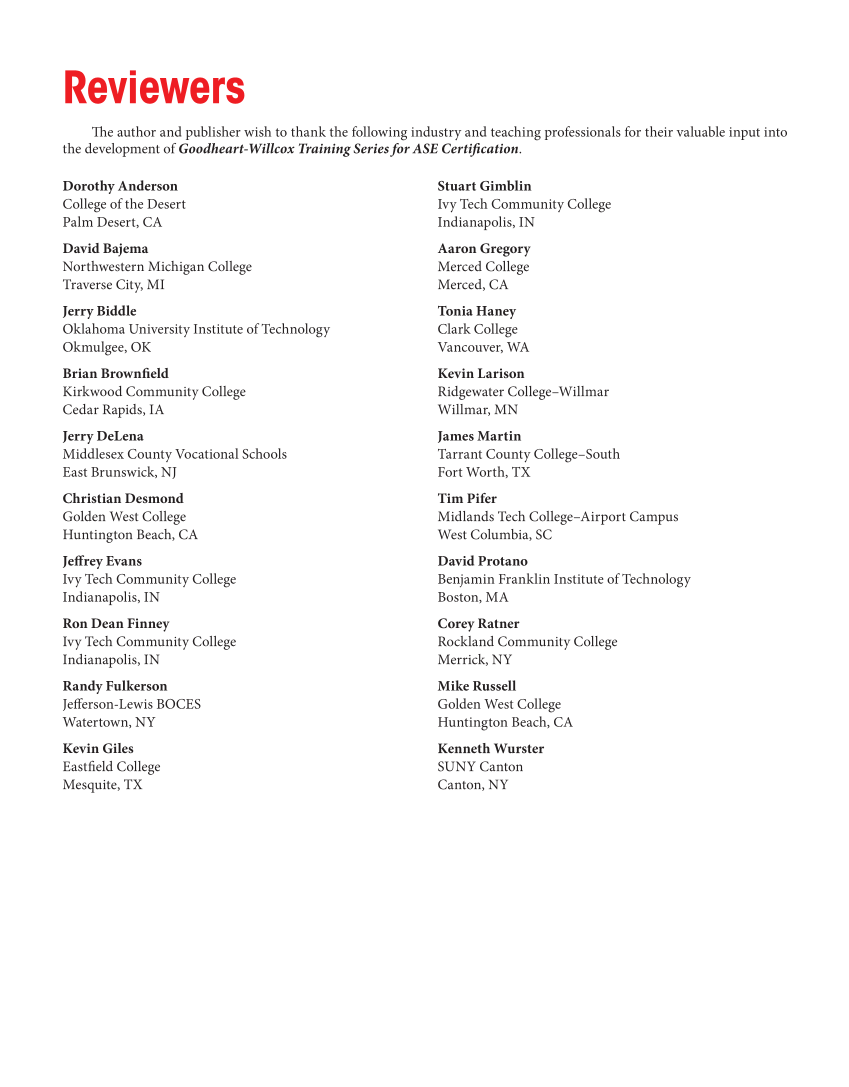 Auto Engine Performance and Driveability, 5th Edition, Online Textbook page W8