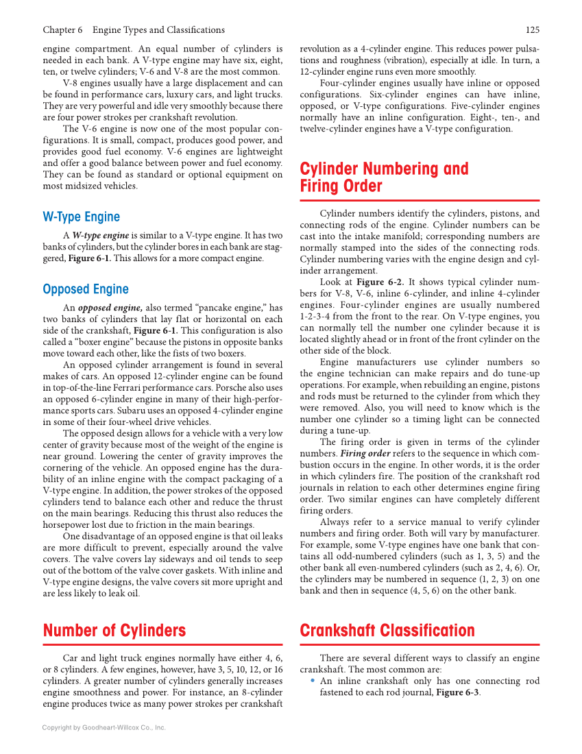 Auto Engine Repair, 7th Edition, Online Textbook page 125
