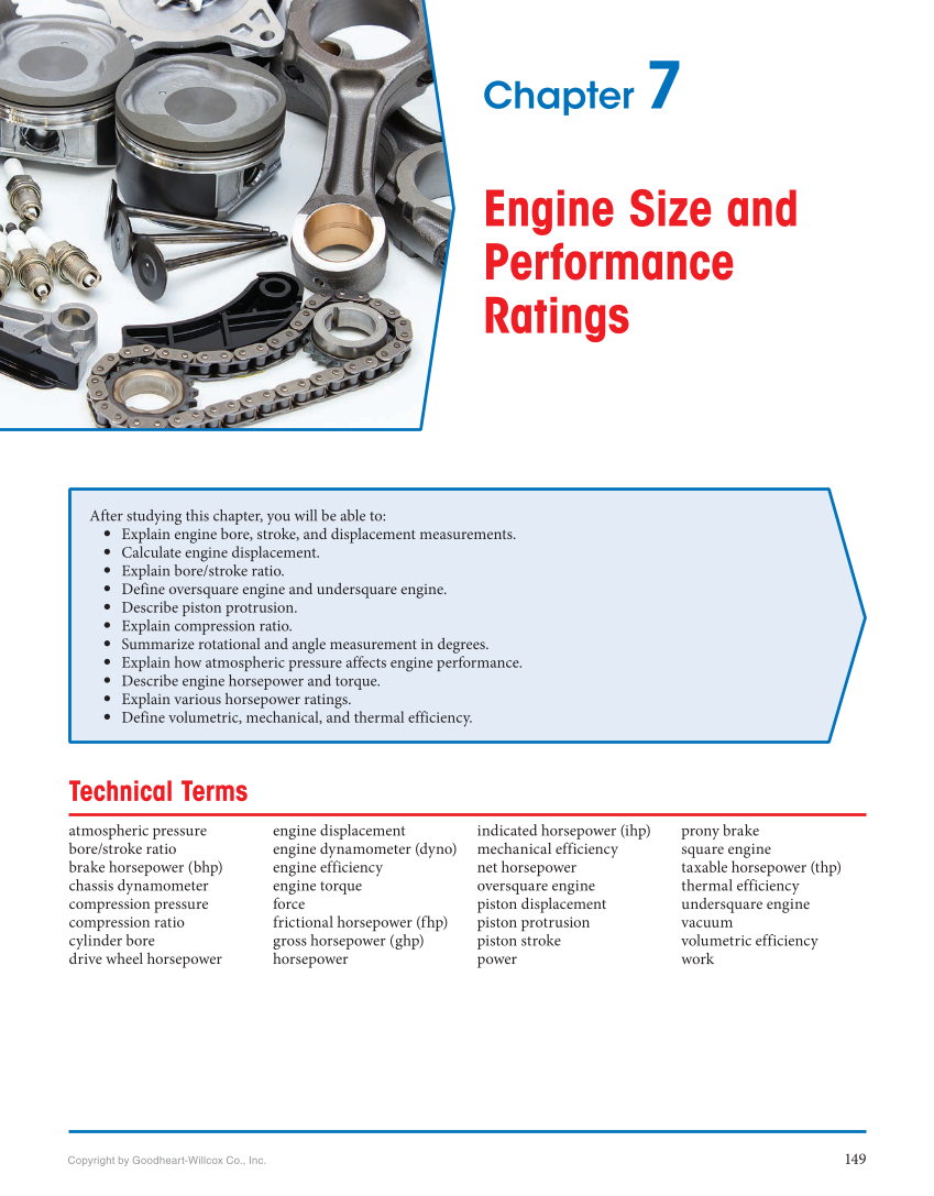 Auto Engine Repair, 7th Edition, Online Textbook page 149