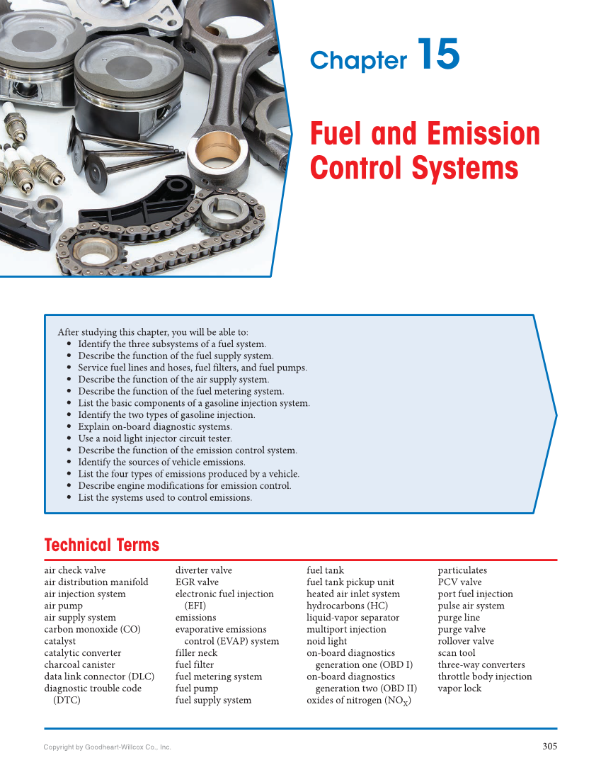 Auto Engine Repair, 7th Edition, Online Textbook page 305