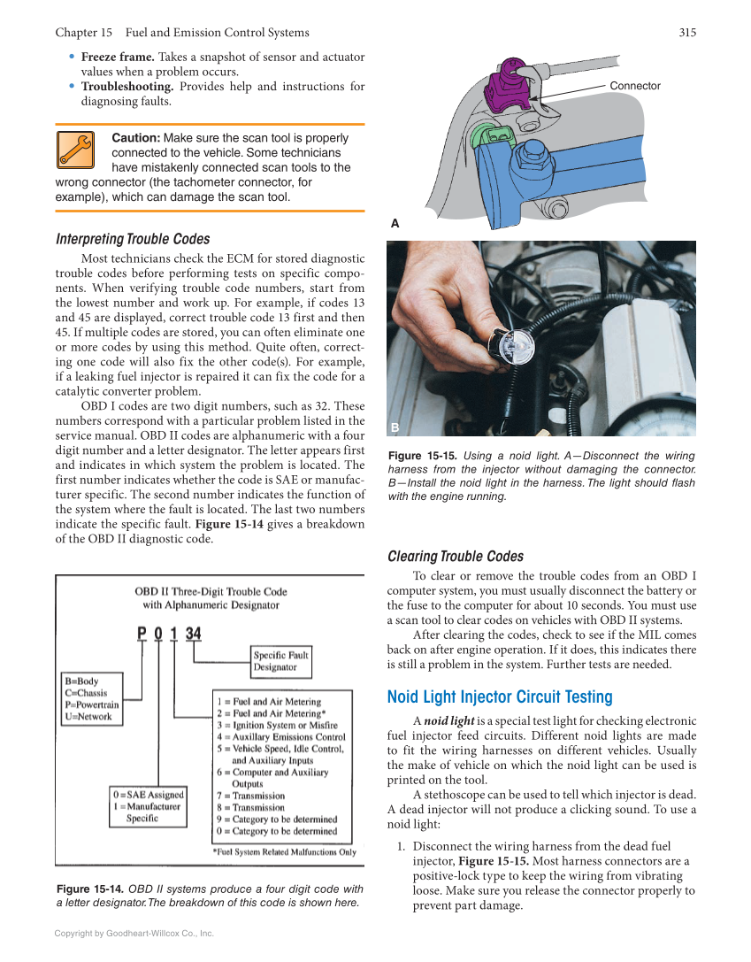 Auto Engine Repair, 7th Edition, Online Textbook page 315