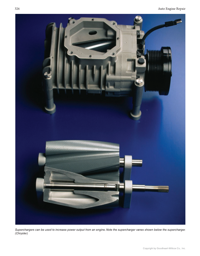 Auto Engine Repair, 7th Edition, Online Textbook page 326