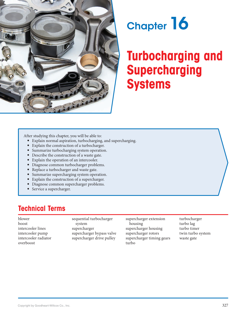Auto Engine Repair, 7th Edition, Online Textbook page 327