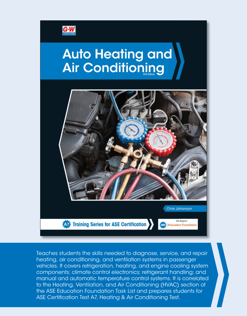 Auto Heating and Air Conditioning, 5th Edition, Online Textbook page M1