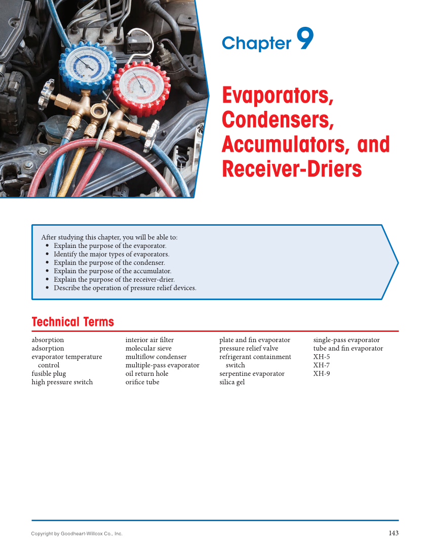 Auto Heating and Air Conditioning, 5th Edition, Online Textbook page 143