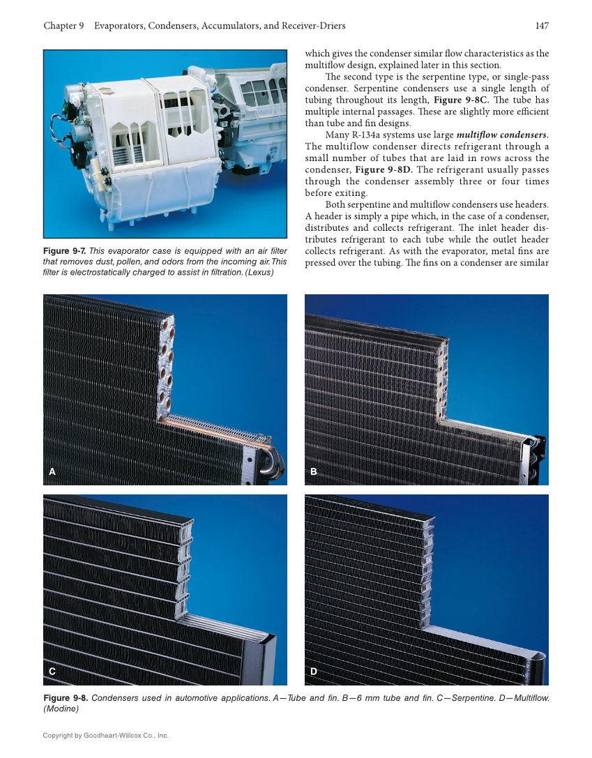 Auto Heating and Air Conditioning, 5th Edition, Online Textbook page 147