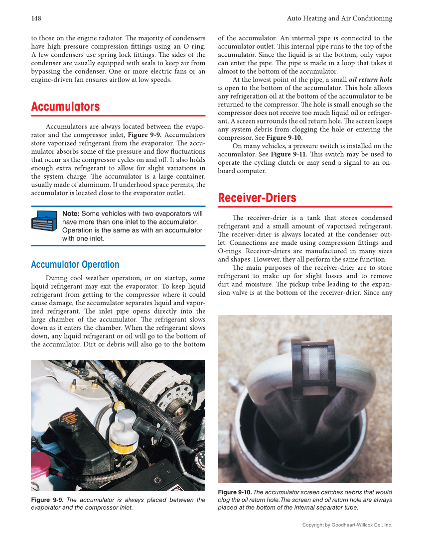 Auto Heating and Air Conditioning, 5th Edition, Online Textbook page 148