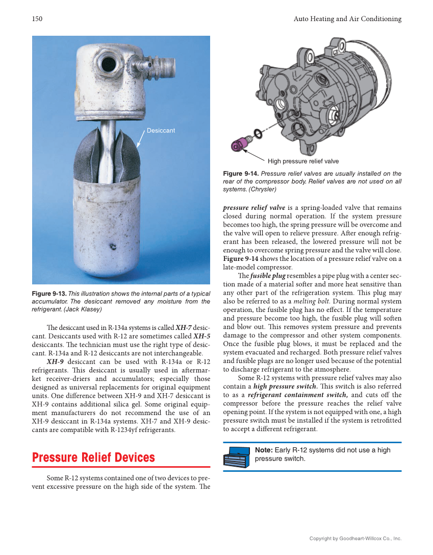 Auto Heating and Air Conditioning, 5th Edition, Online Textbook page 150