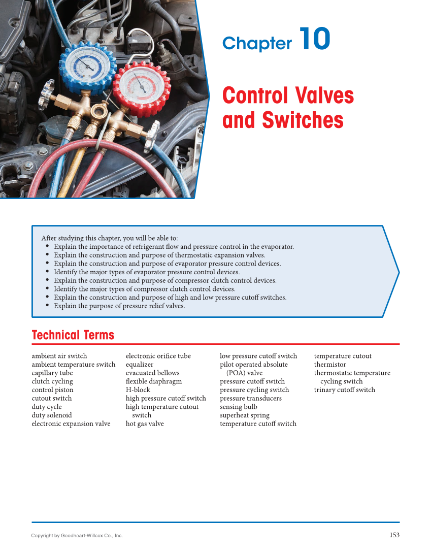 Auto Heating and Air Conditioning, 5th Edition, Online Textbook page 153