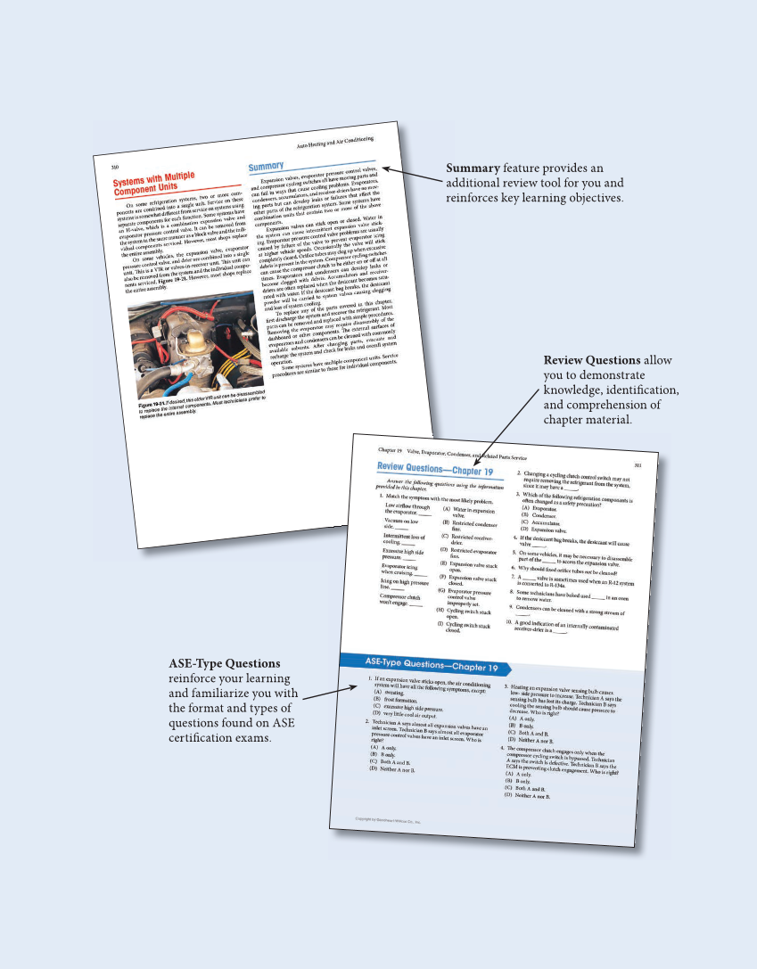 Auto Heating and Air Conditioning, 5th Edition, Online Textbook page M5