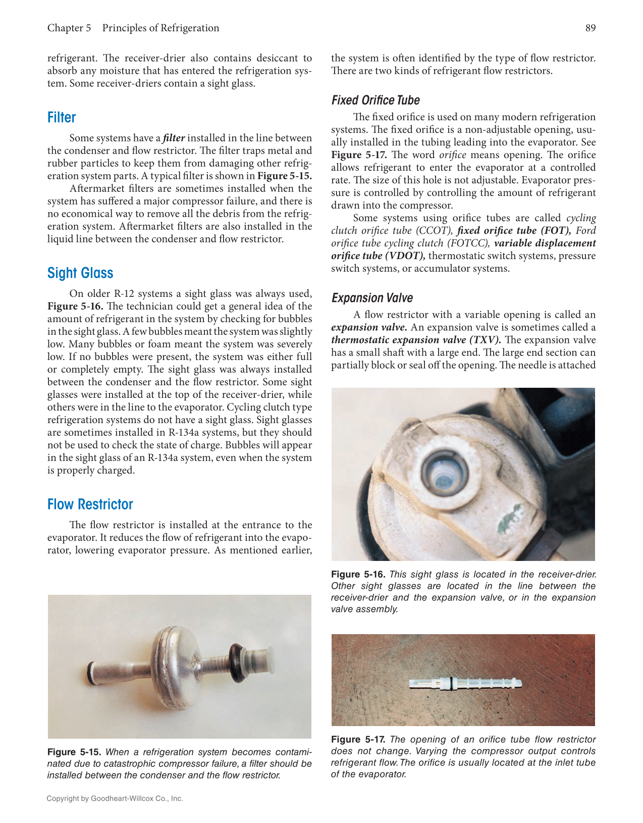 Auto Heating and Air Conditioning, 5th Edition, Online Textbook page 89