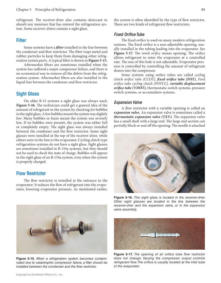 Auto Heating and Air Conditioning, 5th Edition, Online Textbook page 89