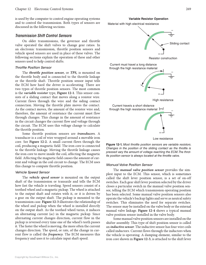 Automatic Transmissions and Transaxles, 5th Edition, Online Textbook page 269
