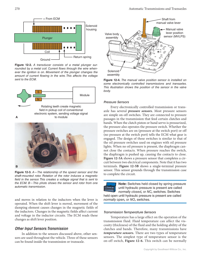 Automatic Transmissions and Transaxles, 5th Edition, Online Textbook page 270