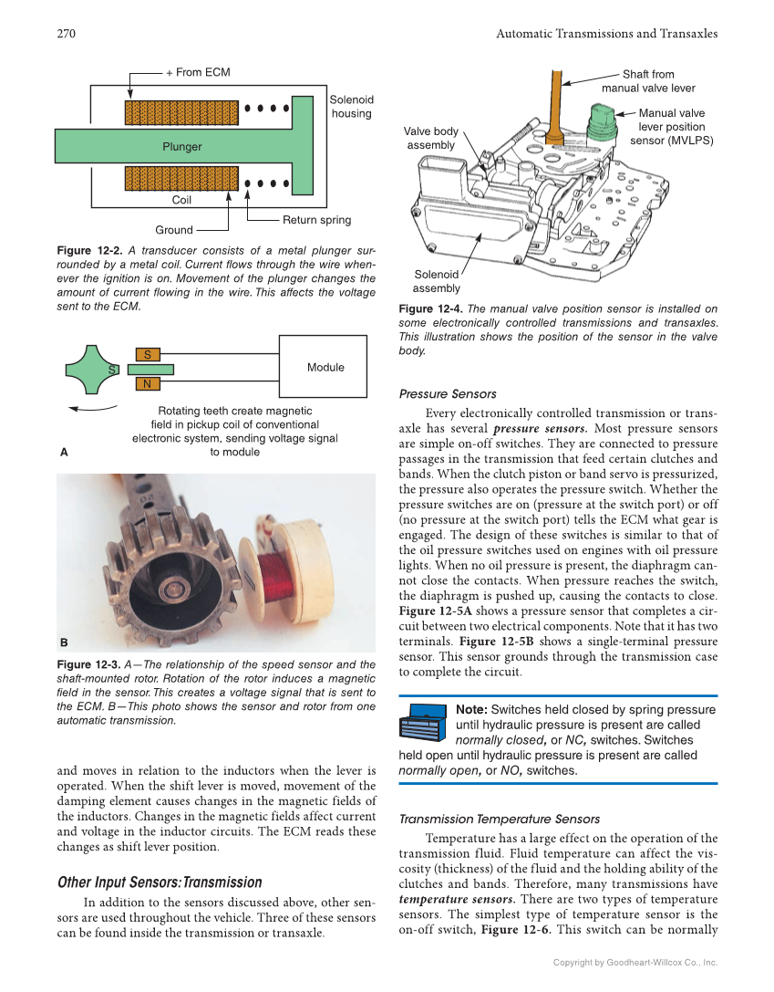 Automatic Transmissions and Transaxles, 5th Edition, Online Textbook page 270