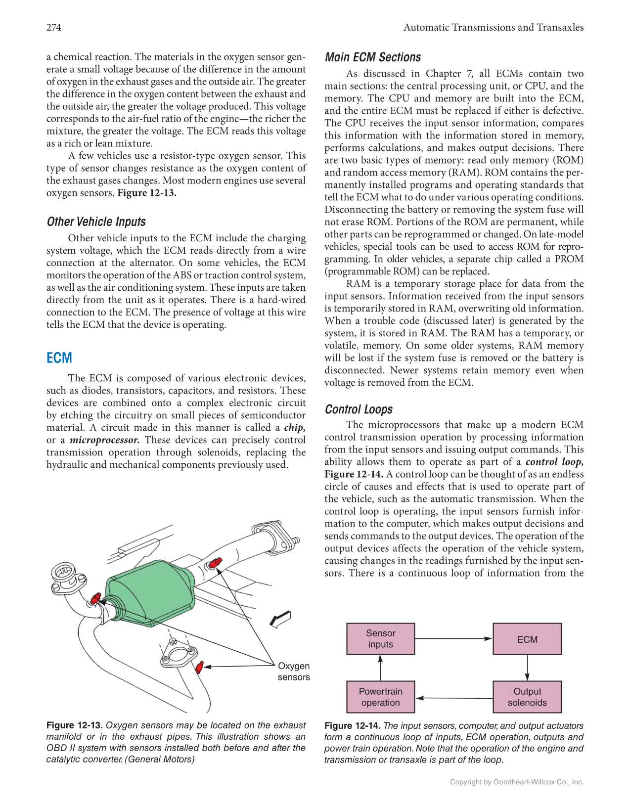 Automatic Transmissions and Transaxles, 5th Edition, Online Textbook page 274