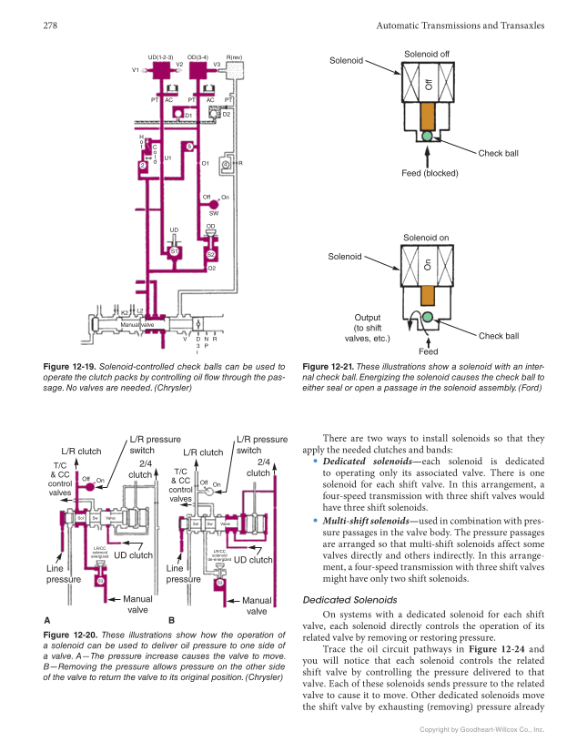 Automatic Transmissions and Transaxles, 5th Edition, Online Textbook page 278