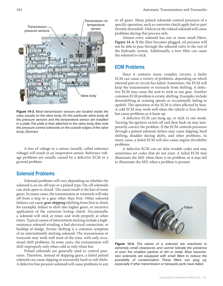 Automatic Transmissions and Transaxles, 5th Edition, Online Textbook page 342