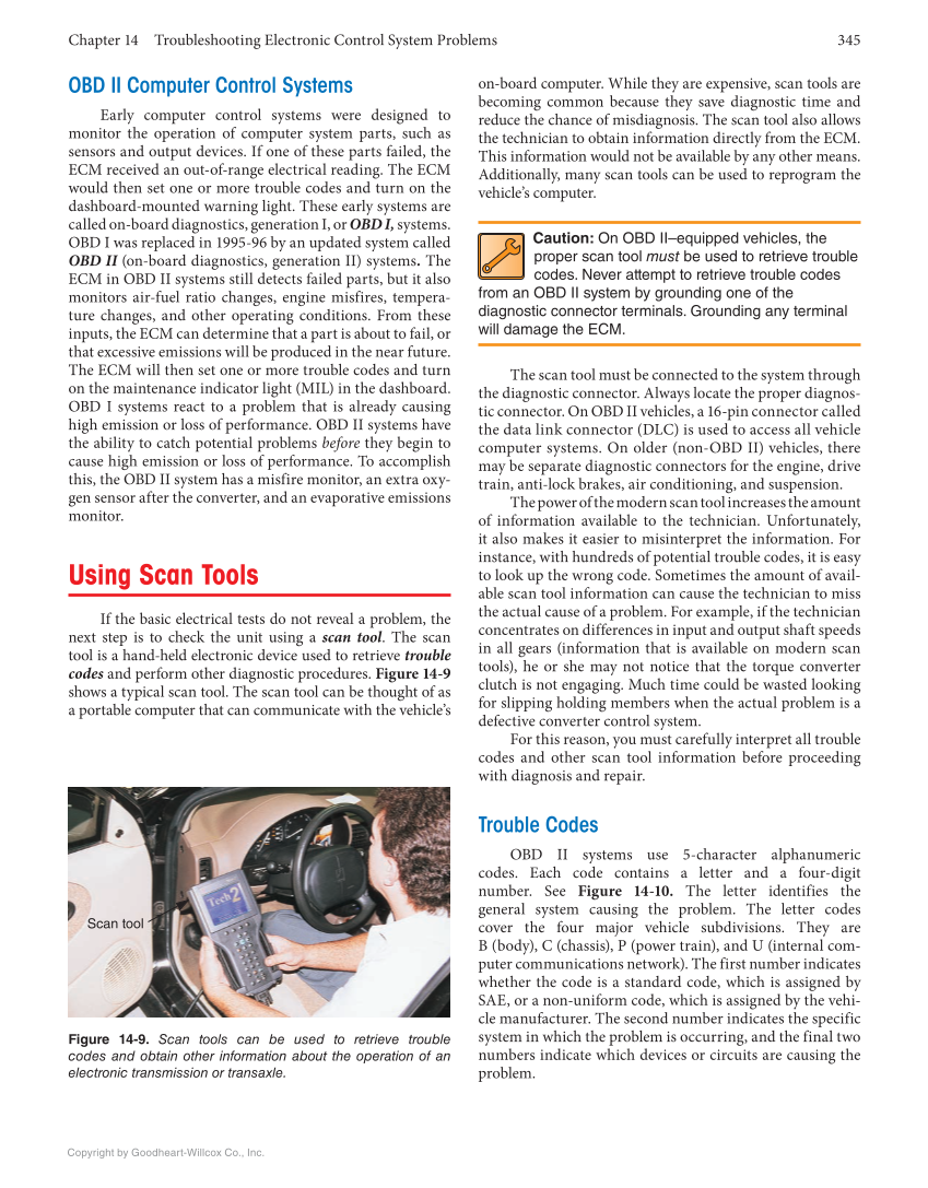 Automatic Transmissions and Transaxles, 5th Edition, Online Textbook page 345