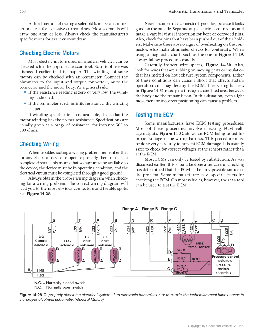 Automatic Transmissions and Transaxles, 5th Edition, Online Textbook page 358