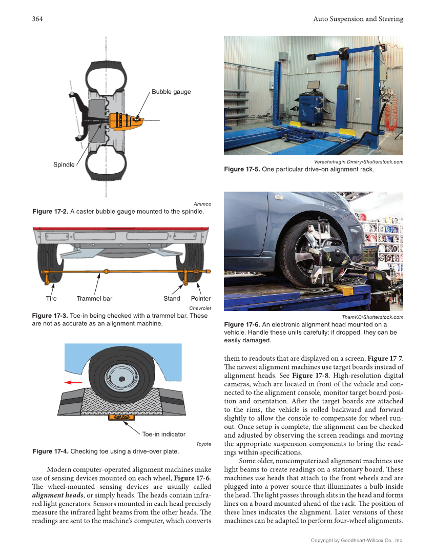 Auto Suspension and Steering, 5th Edition, Online Textbook page 364