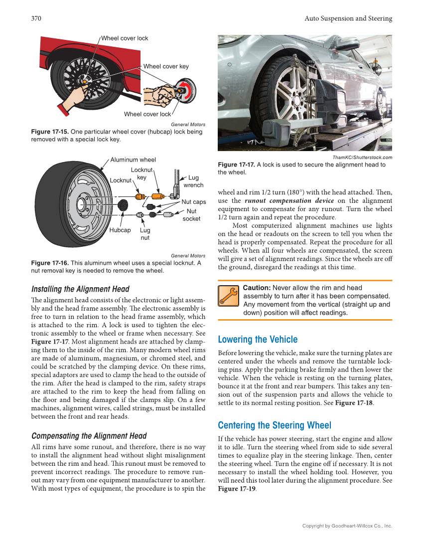Auto Suspension and Steering, 5th Edition, Online Textbook page 370