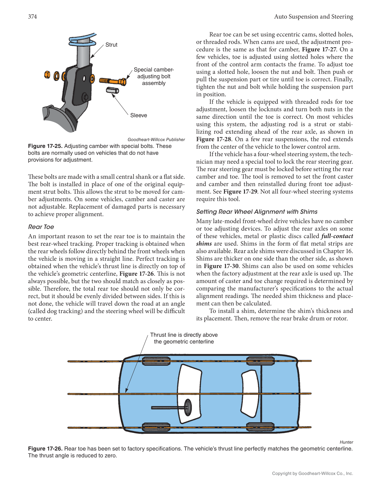 Auto Suspension and Steering, 5th Edition, Online Textbook page 374