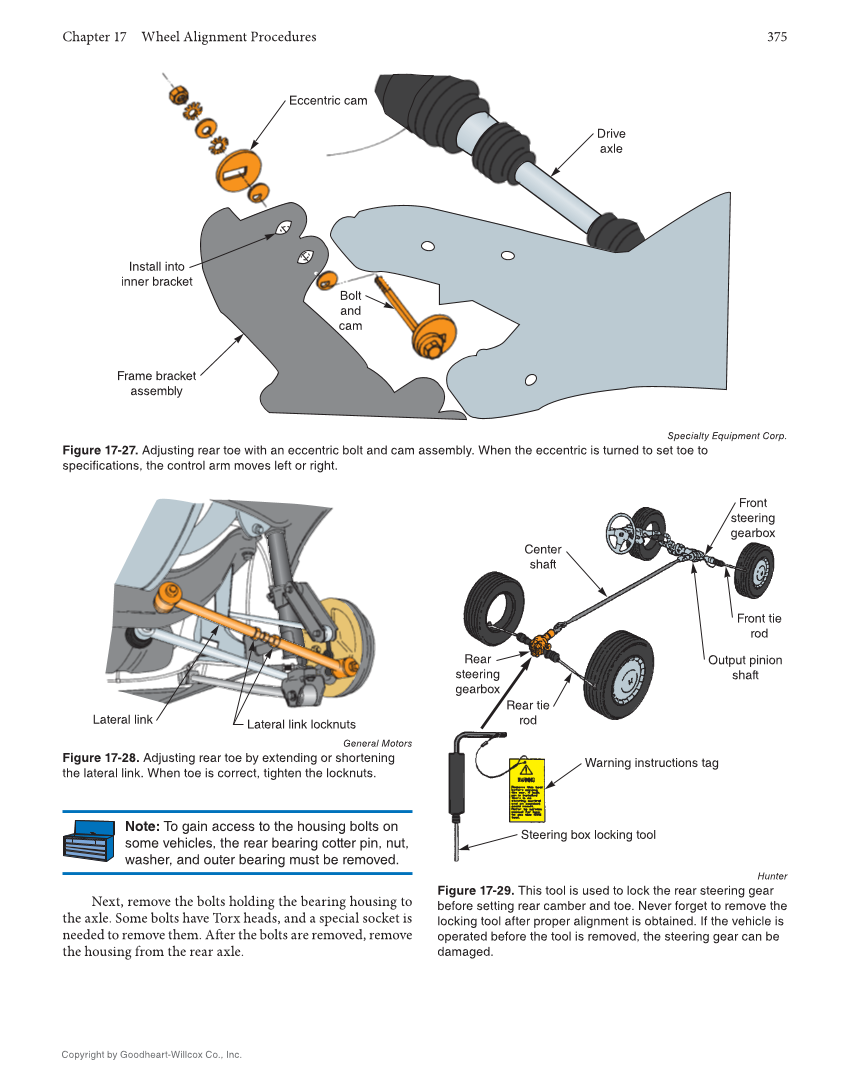 Auto Suspension and Steering, 5th Edition, Online Textbook page 375