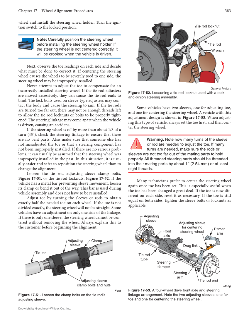 Auto Suspension and Steering, 5th Edition, Online Textbook page 383